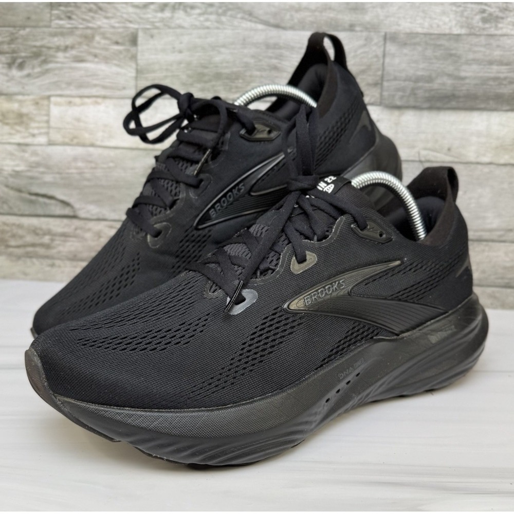Brooks Glycerin 22 - Men's 9.5 D - Black/Black/Ebony